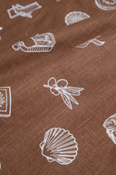 Pecan Wrap Skirt