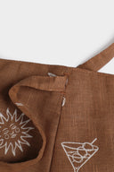 Pecan Wrap Skirt