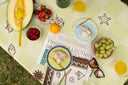 Checkered Olive Tablecloth