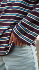 Plum Stripes Longsleeve
