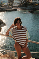 Pecan Stripes Tee