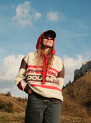 Cashmere Blend Hoodie Scarf