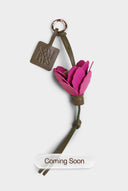 Hibiscus Bag Charm