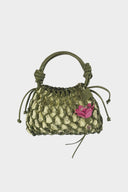 Hibiscus Bag Charm Pink