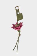 Hibiscus Bag Charm Pink