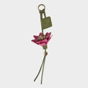 Hibiscus Bag Charm Pink
