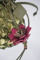 Hibiscus Bag Charm Pink