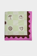 Checkered Olive Tablecloth